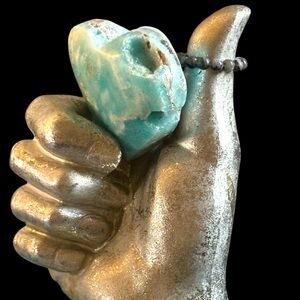 Hemimorphite Heart Crystal